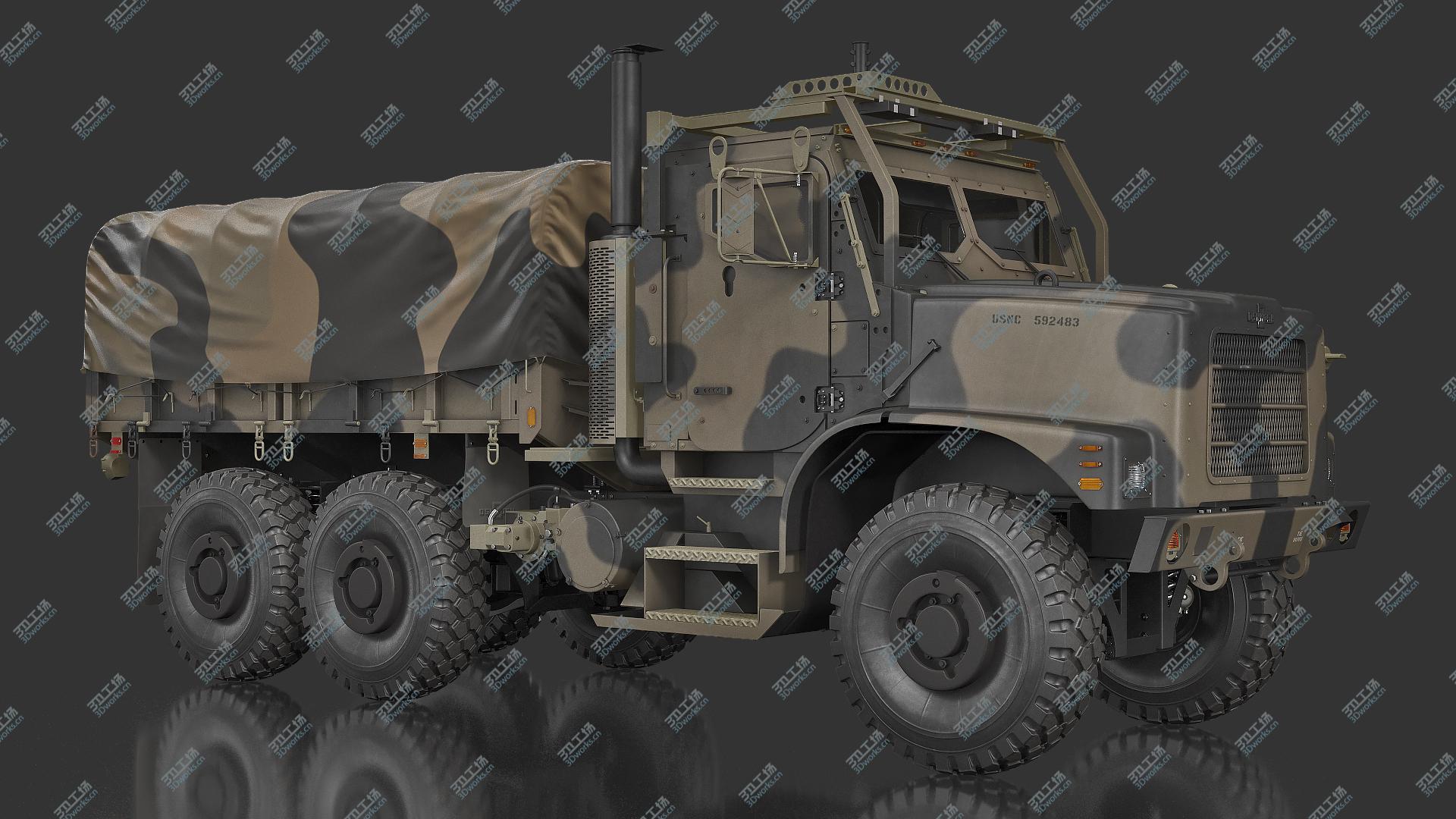 images/goods_img/202104093/OshKosh MTVR MK23 with Tent Sand Camo 3D/1.jpg